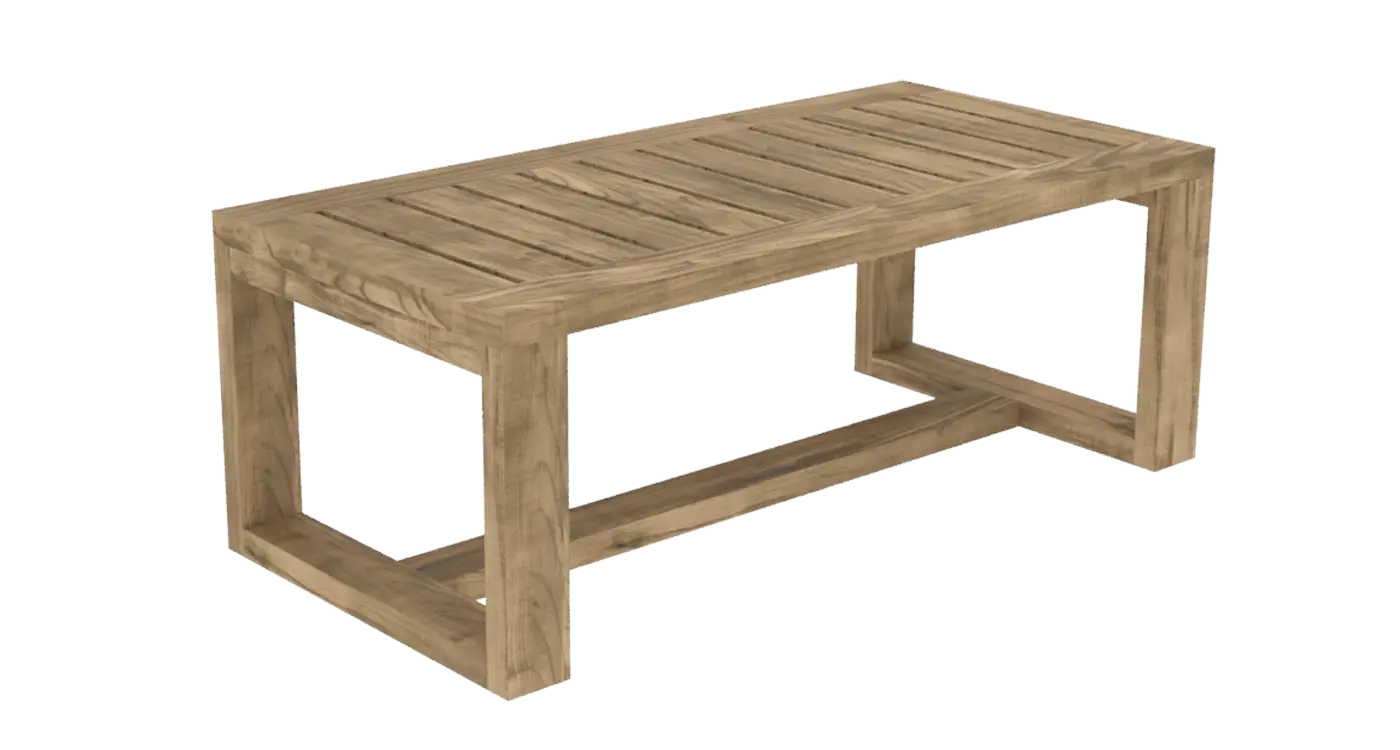 How to Build an Outdoor Coffee Table Using ONLY 2x4s